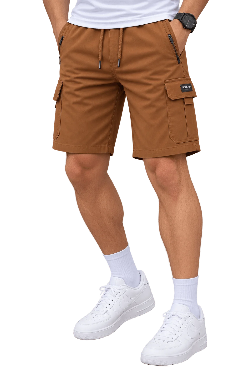 Forest Brown Cargo Set Forest Green + Rust Brown image 3
