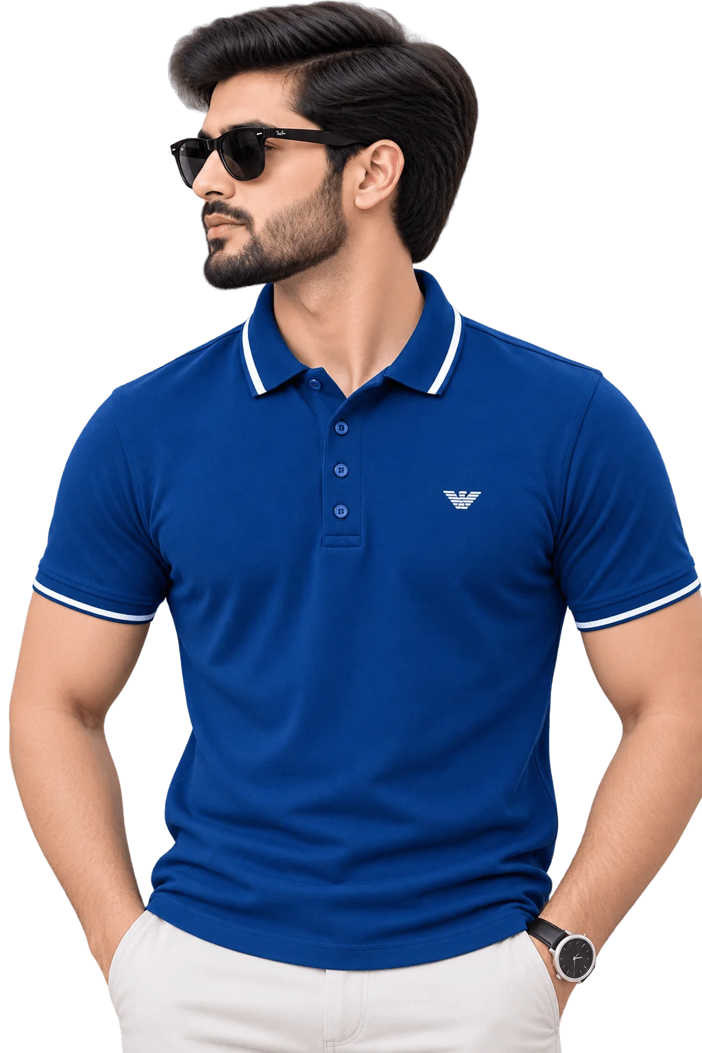 Signature Tipping Cotton Polo